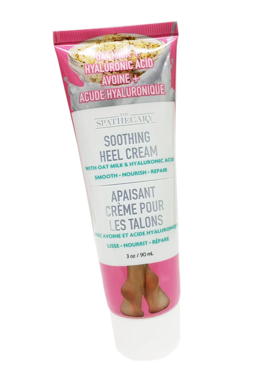 The spathecare crème apaisante pour les talons à l'avoine et l'acide hyaluronique 90ml