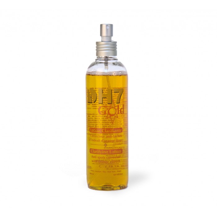 DH7 Gold Lotion clarifiante Anti taches à l'extrait d'orange douce 250ml