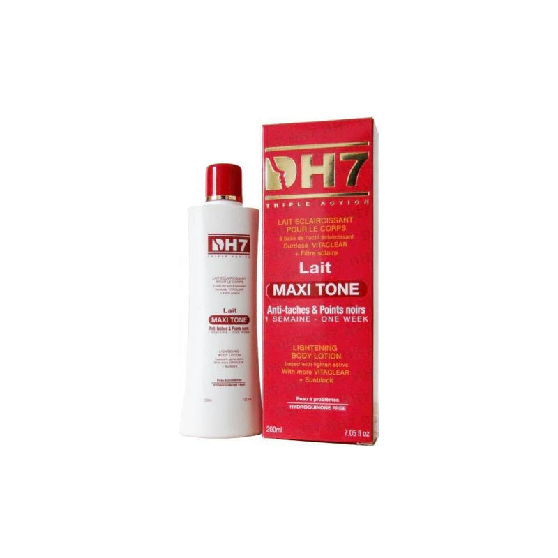 DH7 - Lotion corporelle éclaircissante Maxi Tone 7,05 fl oz