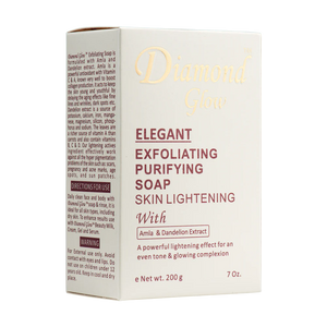 GLOW-Diamond Glow Savon purifiant exfoliant élégant