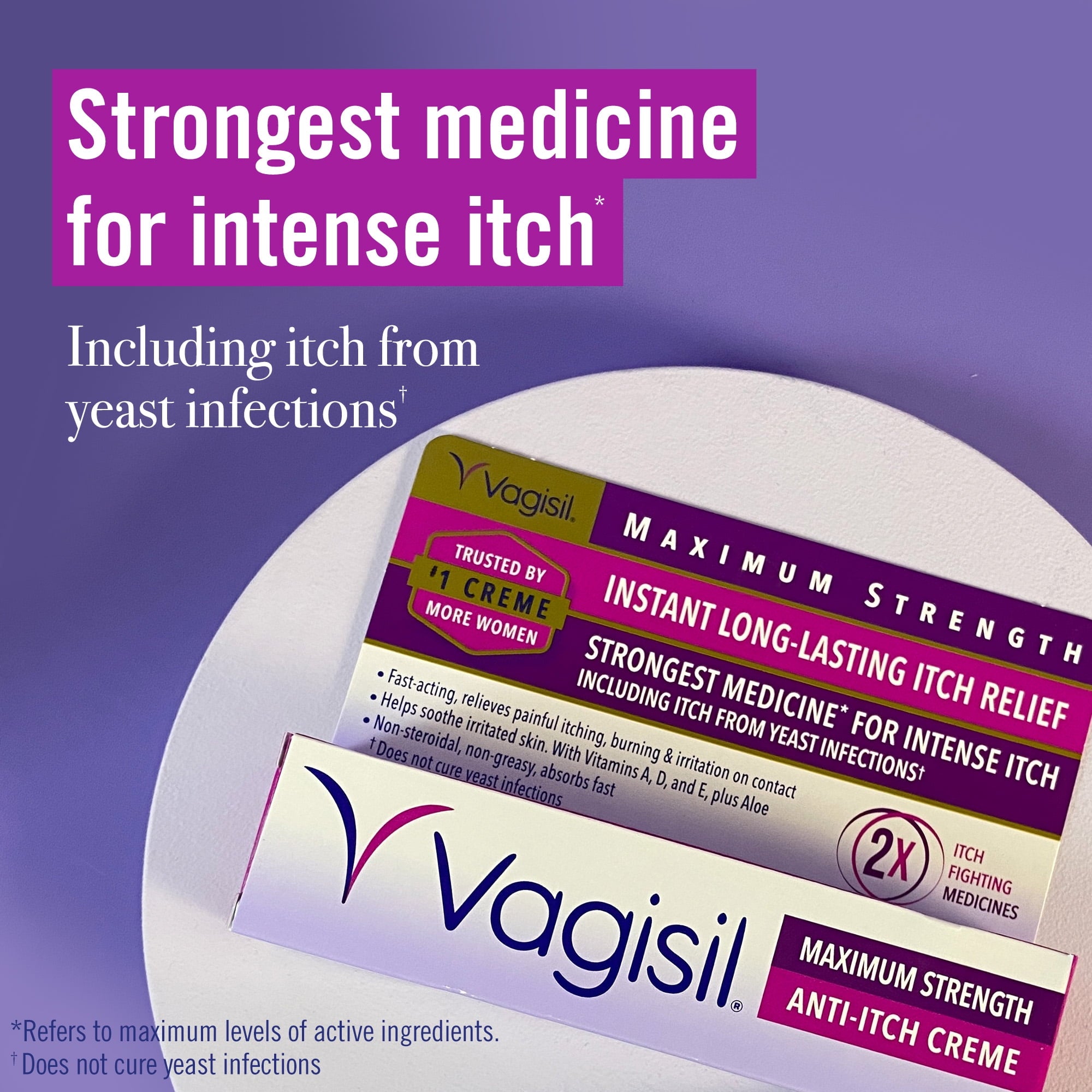 Vagisil Extra-forte Crème Anti-démangeaisons