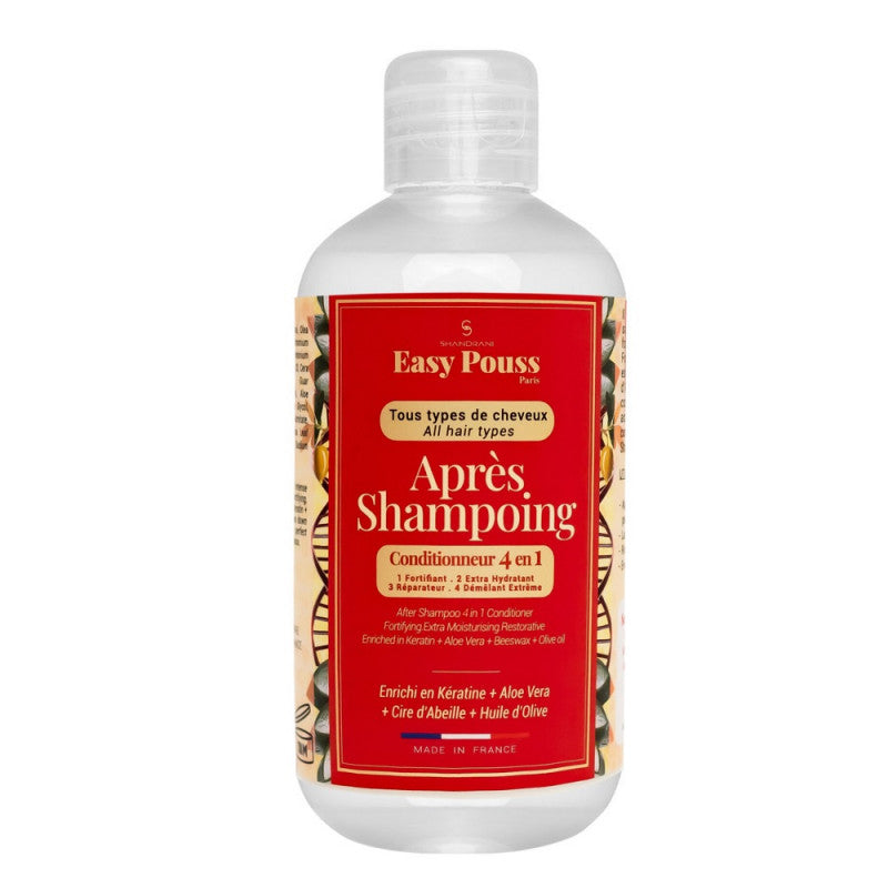 Easy Pouss - Après-Shampoing Conditionneur 4 En 1, tous types de cheveux