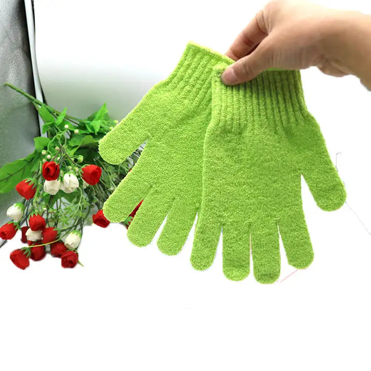 Gants de douche pour le corps, élimination des odeurs, déshumidification, exfoliant, massage, beauté, bain