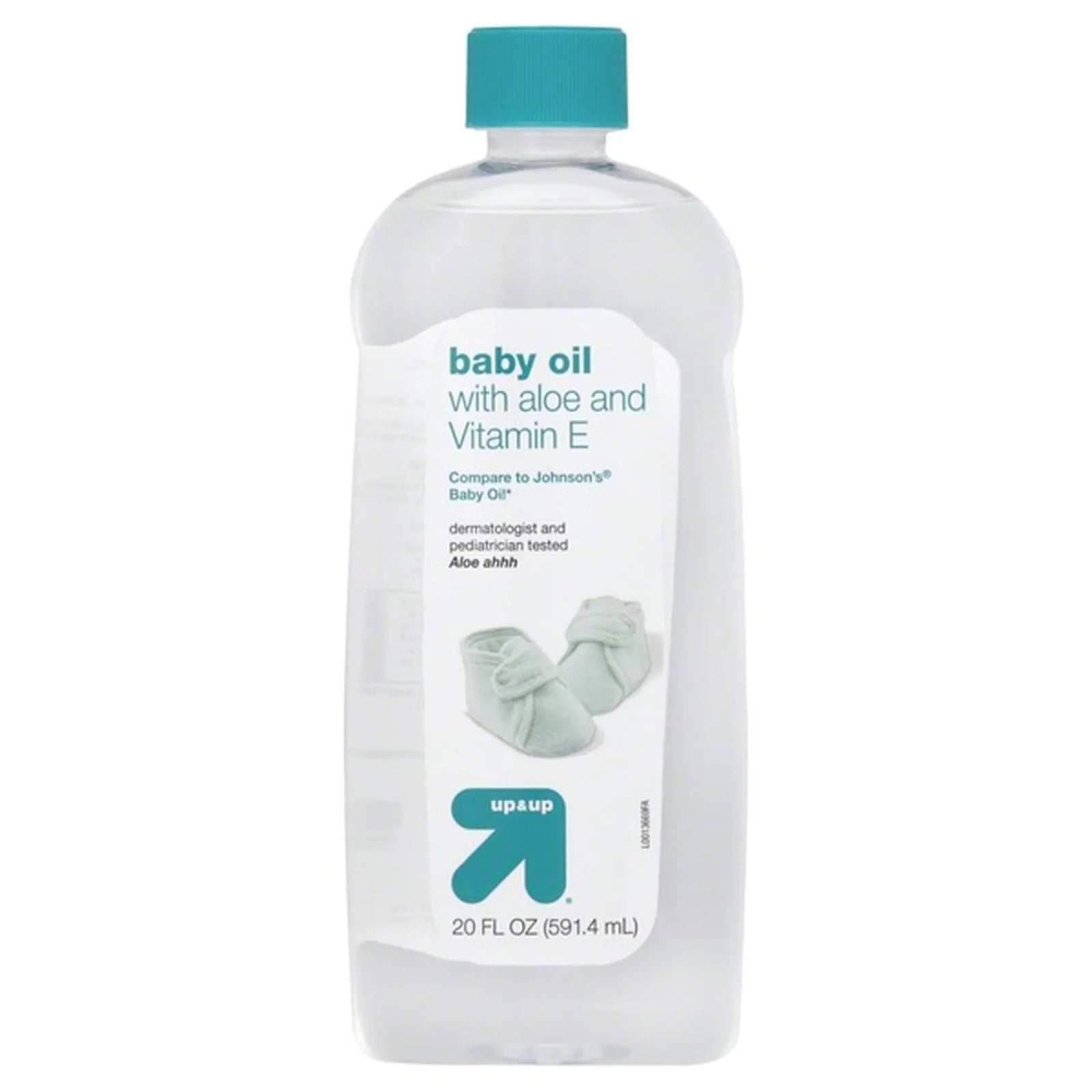 up&up Huile pour Bébé – Aloe & Vitamine E | 20 oz