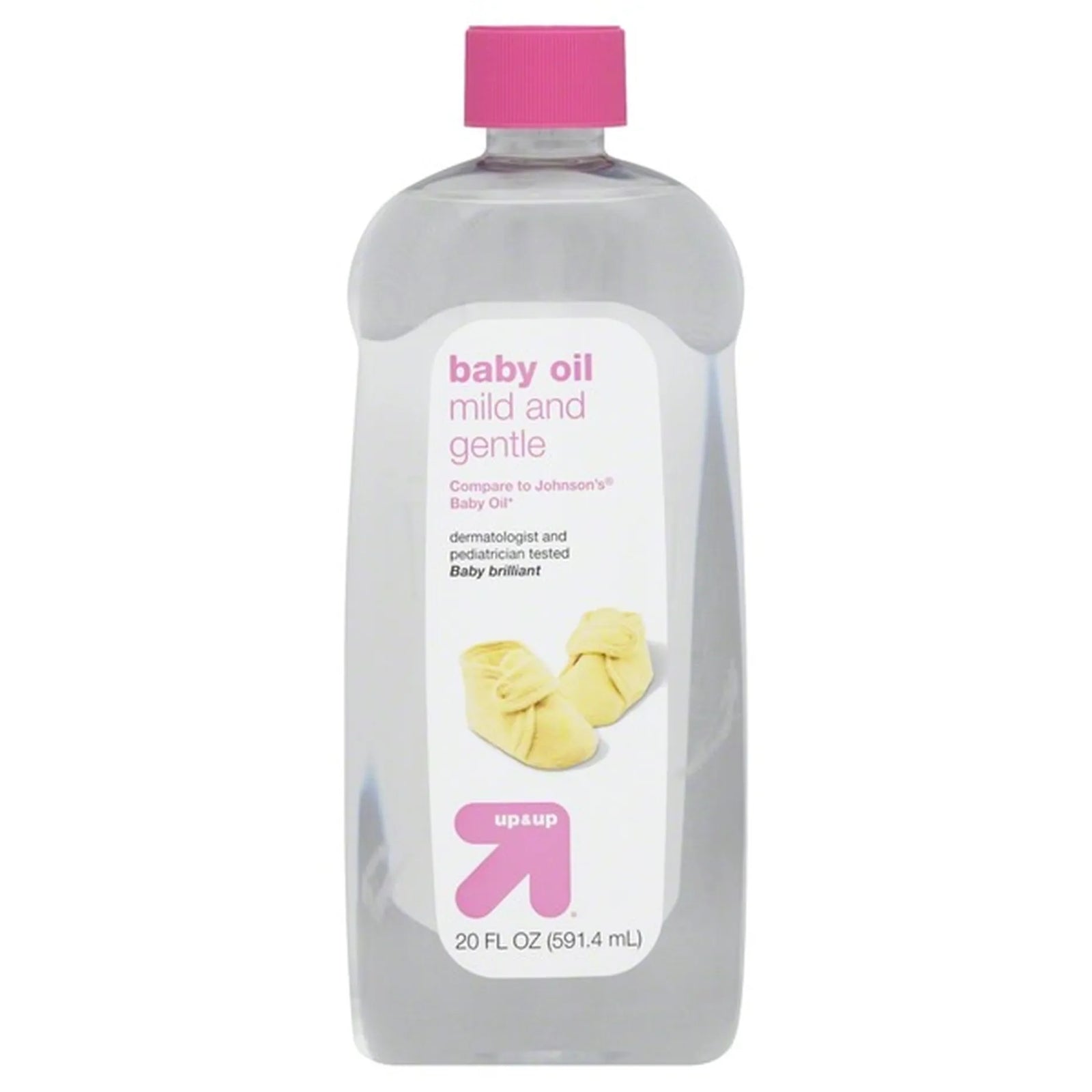 up&up Huile pour Bébé – Aloe & Vitamine E | 20 oz