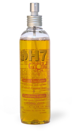 DH7 Gold Lotion clarifiante Anti taches à l'extrait d'orange douce 250ml