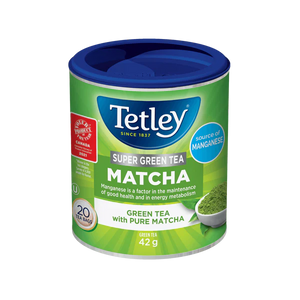 Thé Matcha Super Green de Tetley – Thé vert au matcha pur