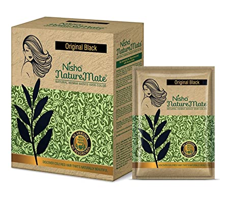 Nisha Naturemate, natural henna based hair color-  sans ammoniac