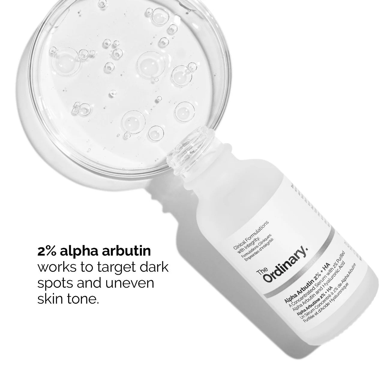 The ordinary Alpha Arbutine 2% + HA , Sérum Anti Hyperpigmentation - 30 ml