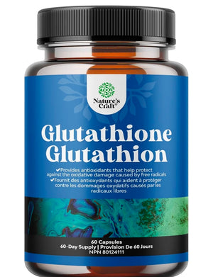 Complément alimentaire Glutathion & chardon Marie | Source d'antioxydants 60 comprimés