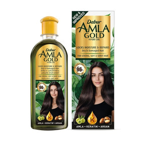Huile capillaire Amla Gold cheveux secs abîmés , anti-chute, Croissance capillaire rapide