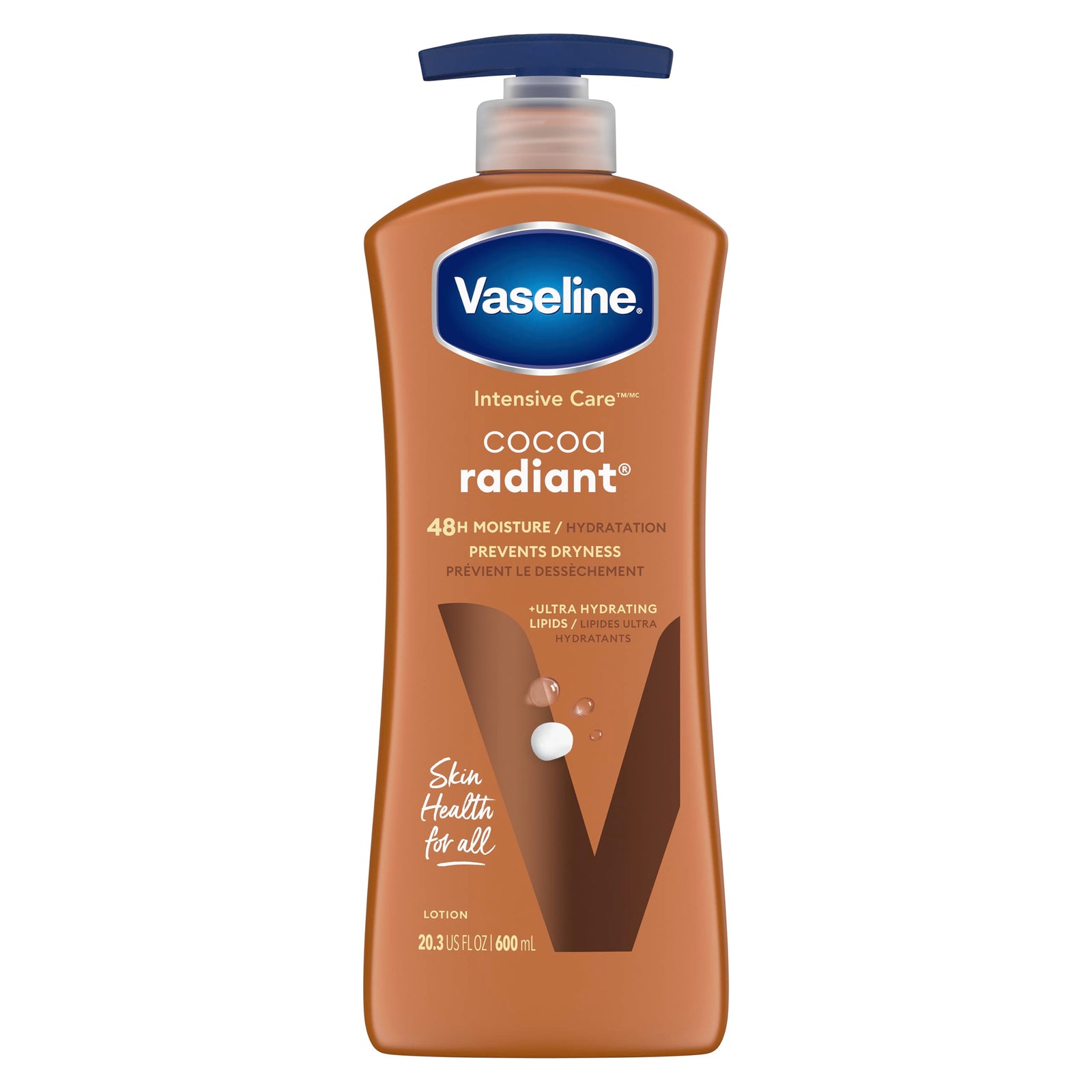 Vaseline Intensive Care Cocoa Radiant - 48H Hydratation Intensive
