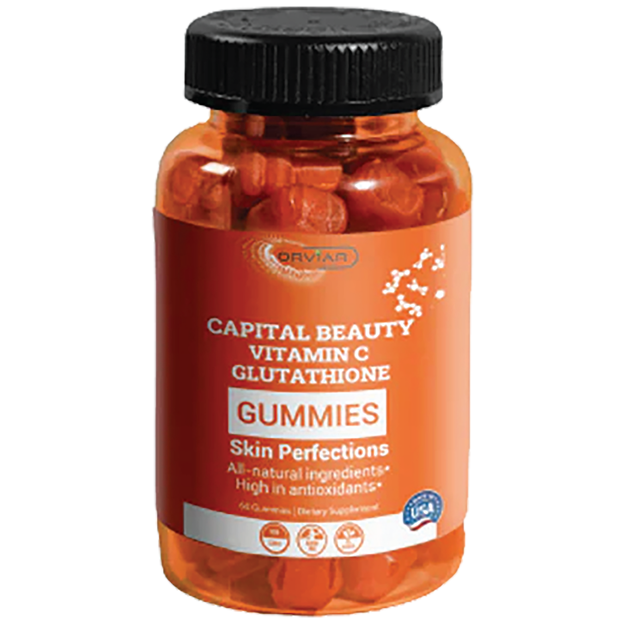 Complement Aliementaire - Capital beauty Vitamin C, Glutathione, perfection de la peau