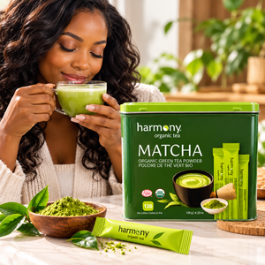 Thé Matcha Bio Harmony 120 Sachets – Énergie & Bien-être | Ebotanique