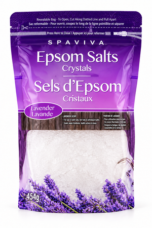 Sel d'epsom  Parfum Lavande 454g