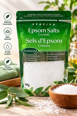 Sel d'epsom  Parfum à l'Eucalyptus - 454g