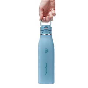 Cuisine| Bouteille isotherme à double paroi sous vide, 740 ml/25 oz Bleu