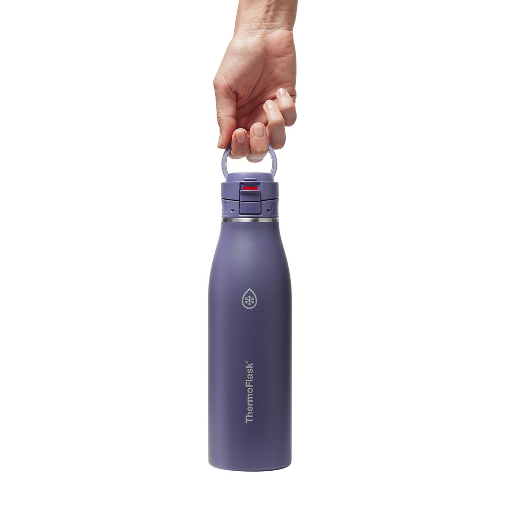 Cuisine| Bouteille isotherme à double paroi sous vide, 740 ml/25 oz Violet