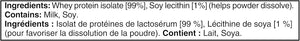 Poudre de protéines : isolats de protéines de lactosérum | Ebotanique