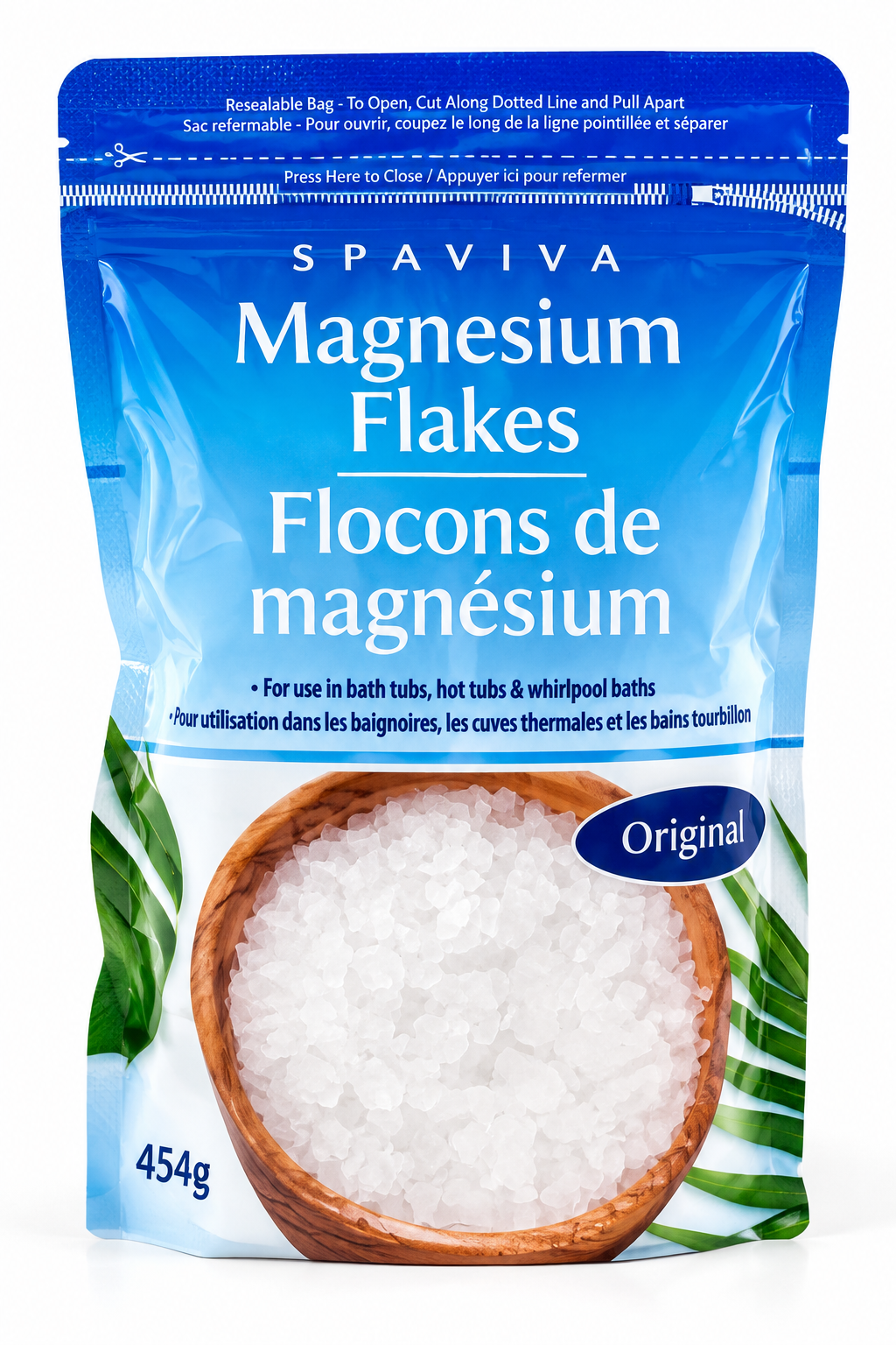Sel de Bain aux Flocons de Magnésium Original