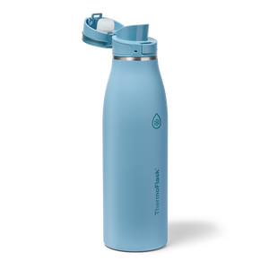 Cuisine| Bouteille isotherme à double paroi sous vide, 740 ml/25 oz Bleu