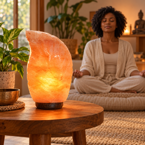 Lampe de sel d’Himalaya -  Feuille