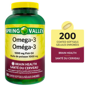 Complément Alimentaire Omega3 1000 mg – 200 Gélules |  Cameroun