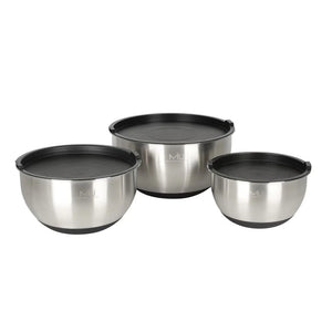 Cuisine | MIU - Ensemble de 3 bols mélangeurs avec Couvercles, 6 pièces