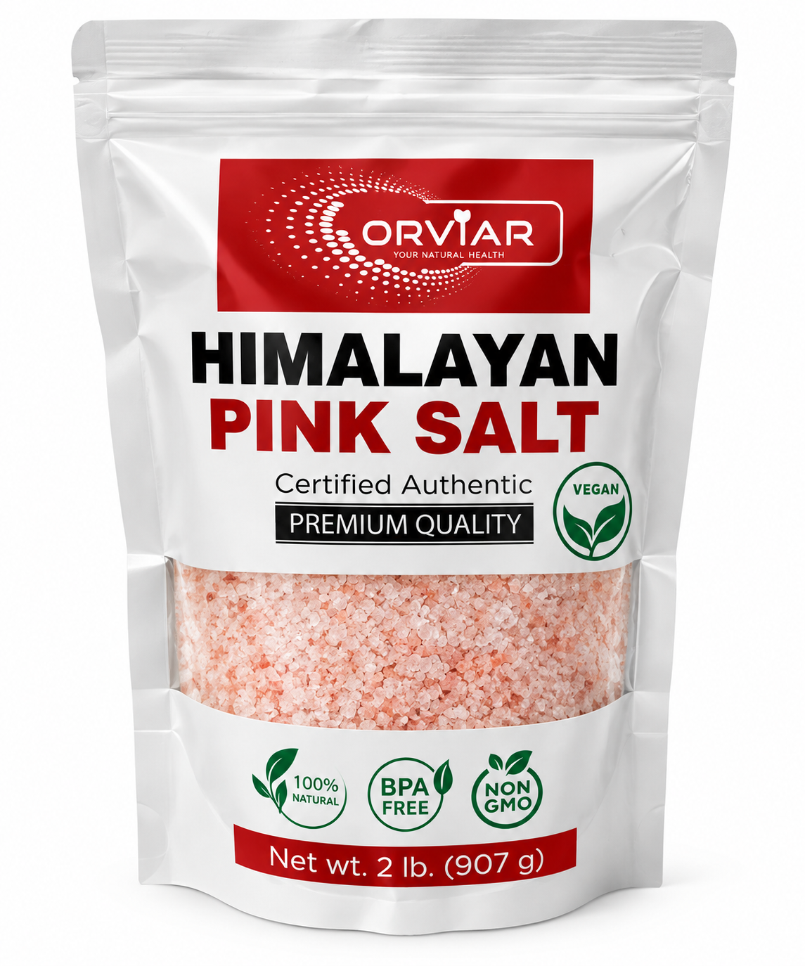 Sel Rose de l’Himalaya  – Himalayan Salt en poudre 907 gr