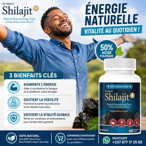Complement alimentaire | Dr. Klein's- Shilajit  Boost la libido et combat les troubles de l'érection