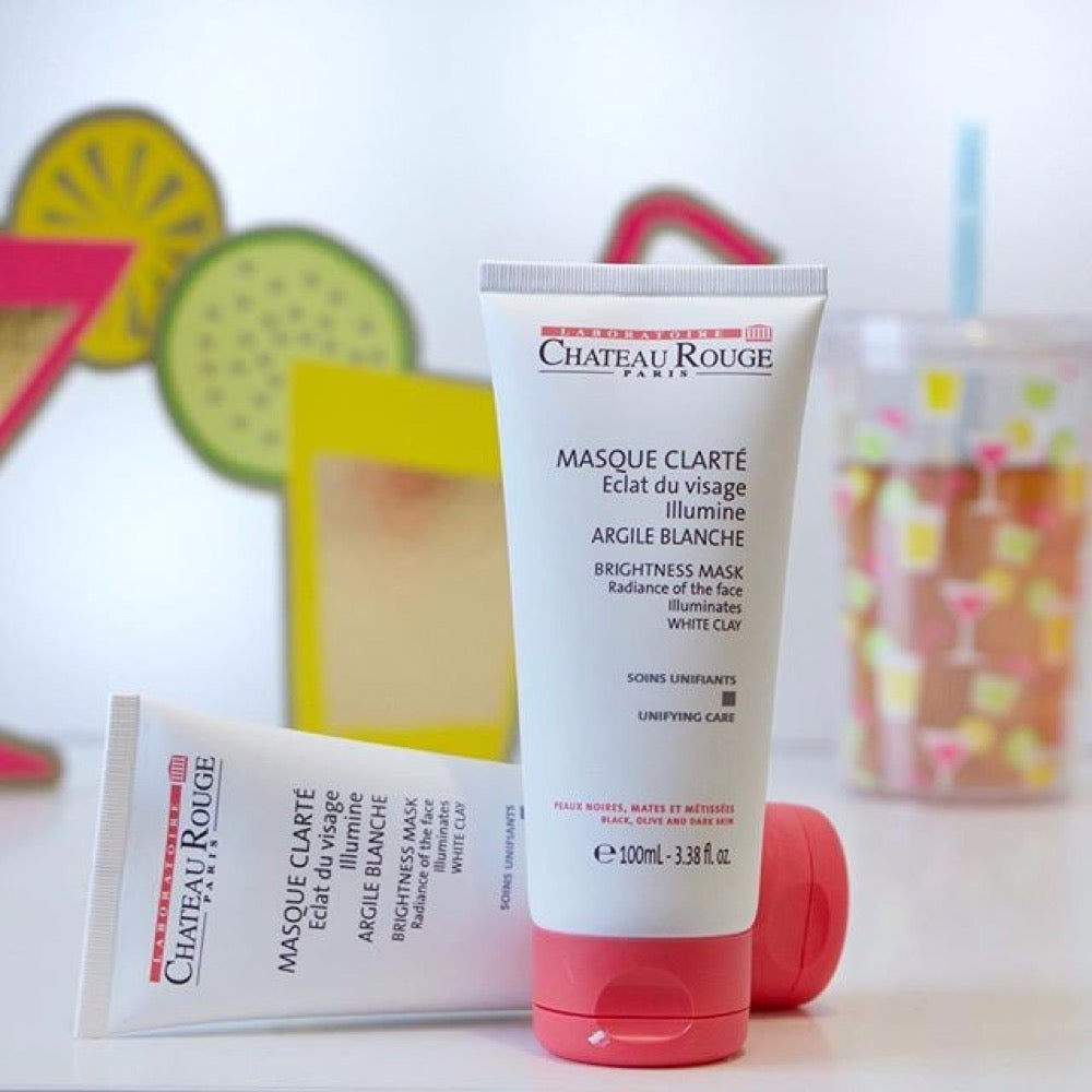 CHATEAU ROUGE MASQUE ECLAIRCISSANT - Illuminateur de teint à l'argile blanche