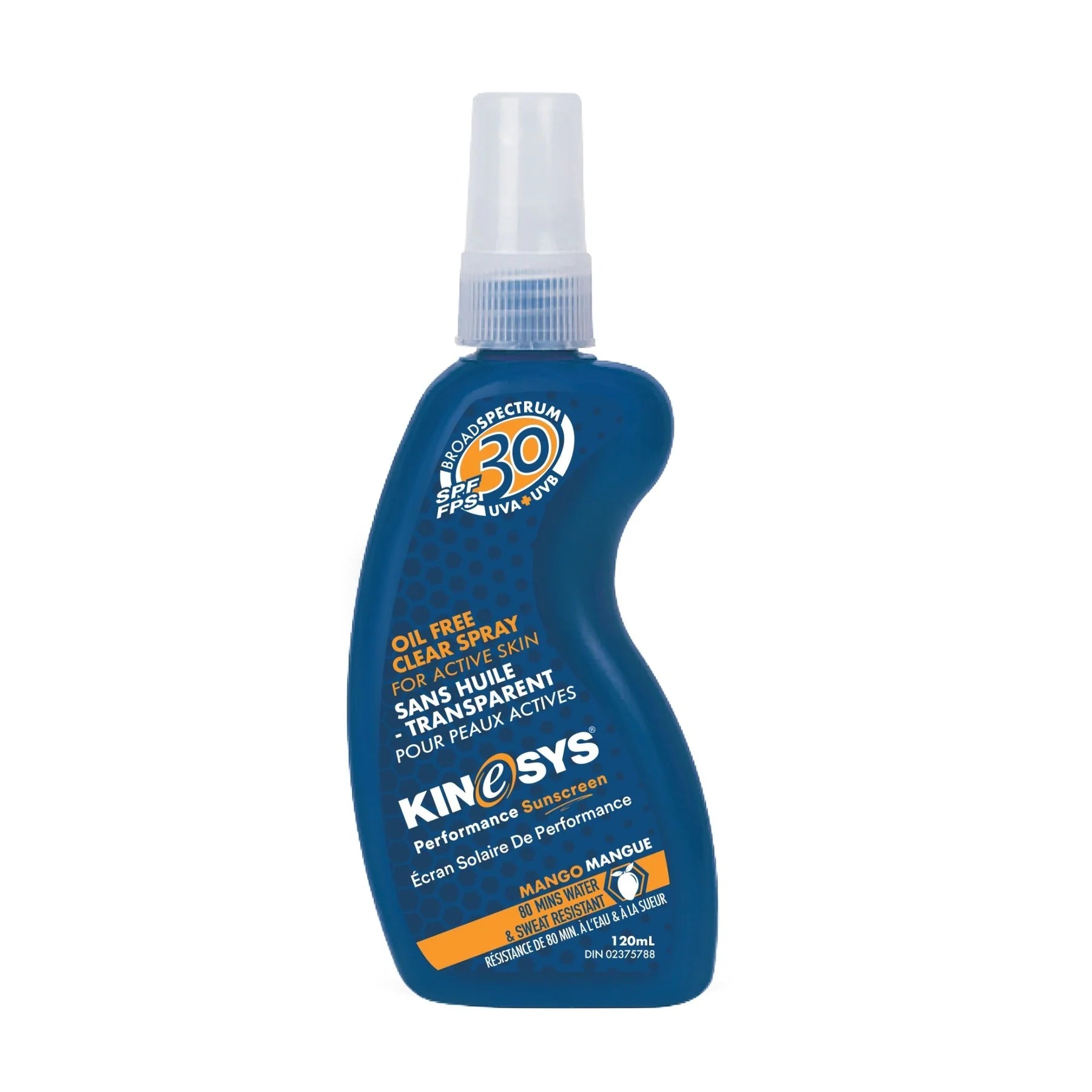 SPF 30 Mango KINeSYS Spray Sunscreen 120ml - Crème solaire