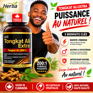 Complément alimentaire Herba Tongkat Ali  - vitalité masculine | 60 gélules végétales