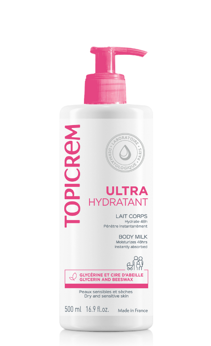 Topicrem lotion ultra hydratante pour le corps - 500 ml