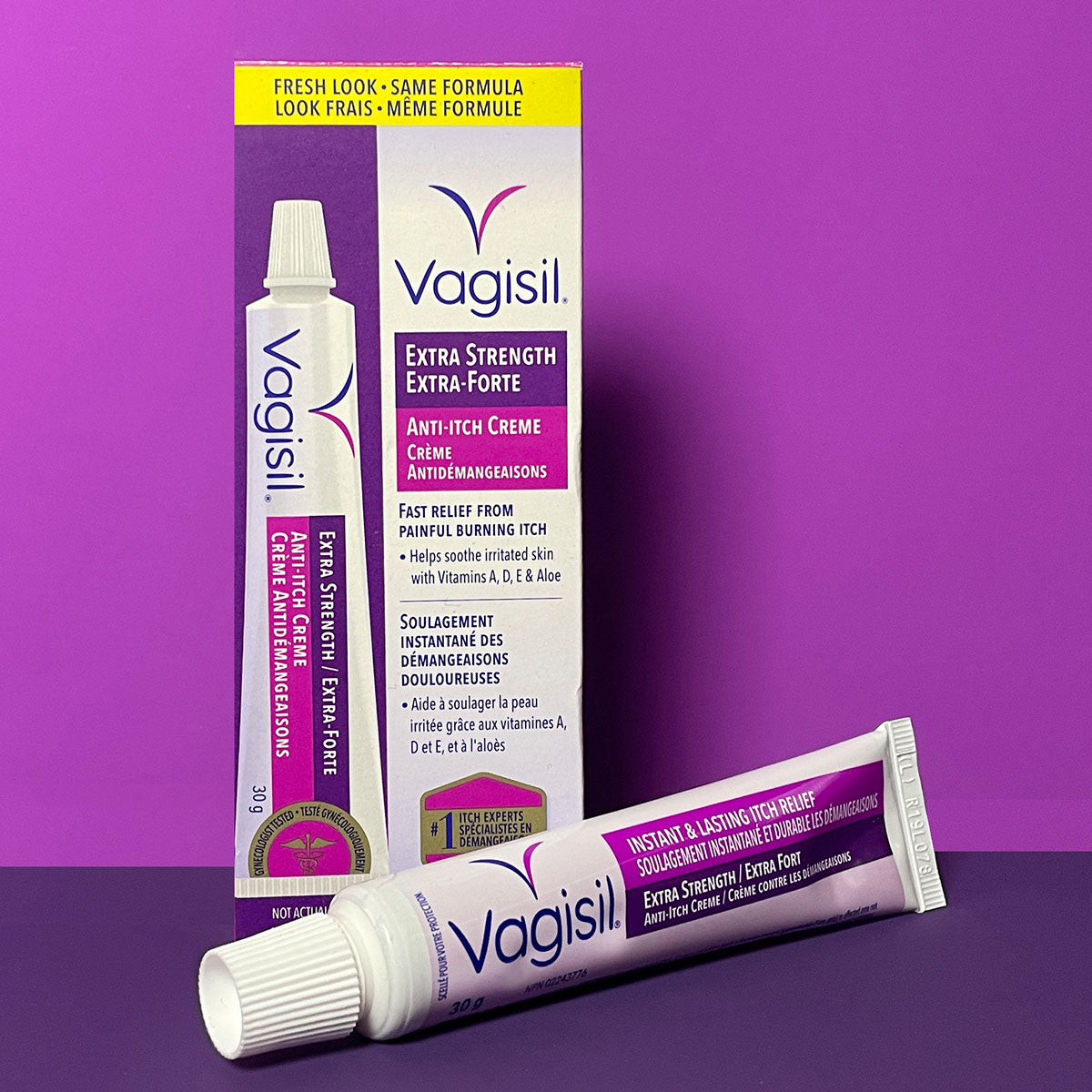 Vagisil Extra-forte Crème Anti-démangeaisons