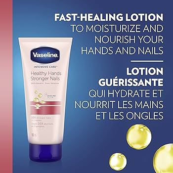 Vaseline Intensive Care  - fortifie, renforce hydrate les mains et les ongles avec la kératine