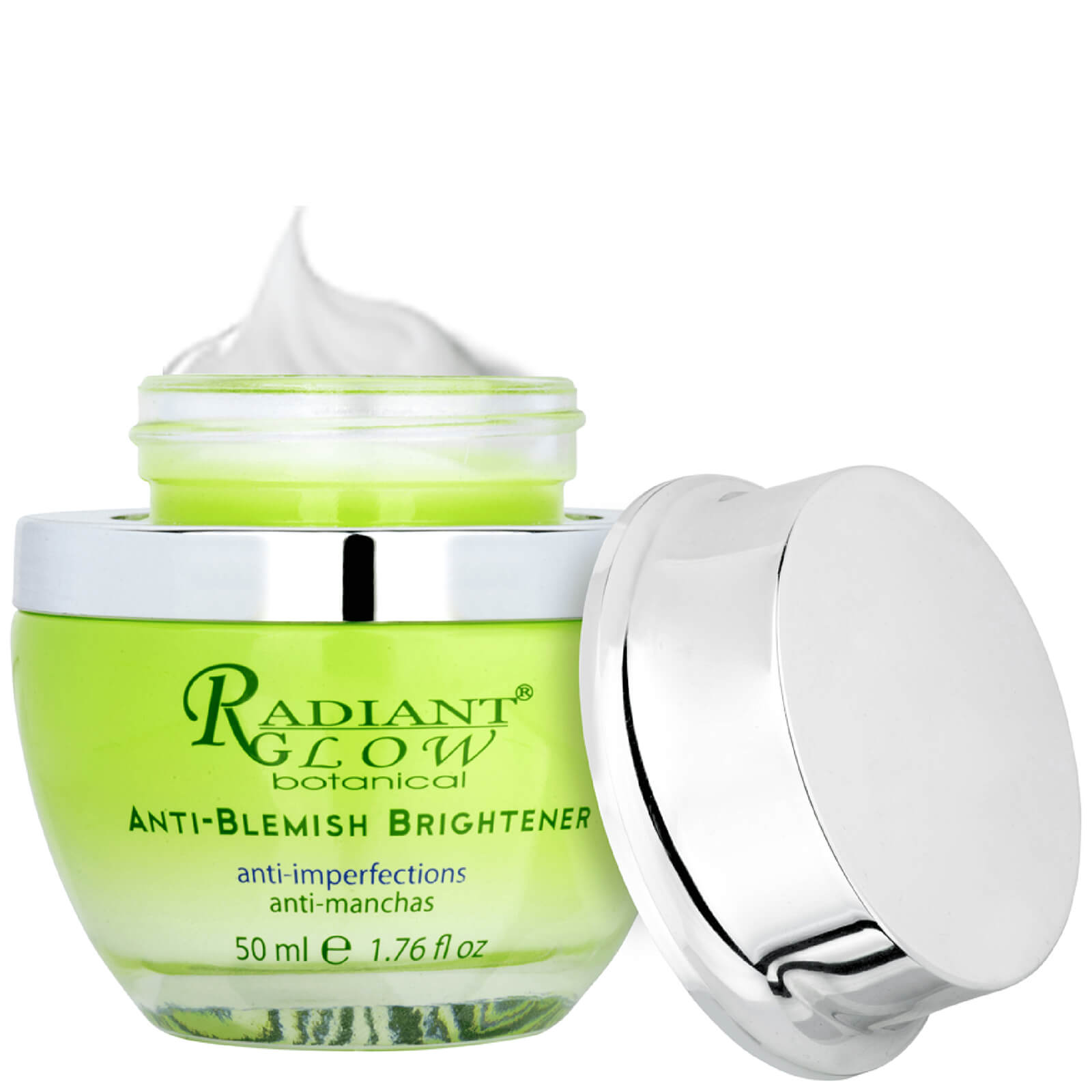 RADIANT GLOW BOTANICAL ORGANIC ANTI BLEMISH BRIGHTENER CREAM
