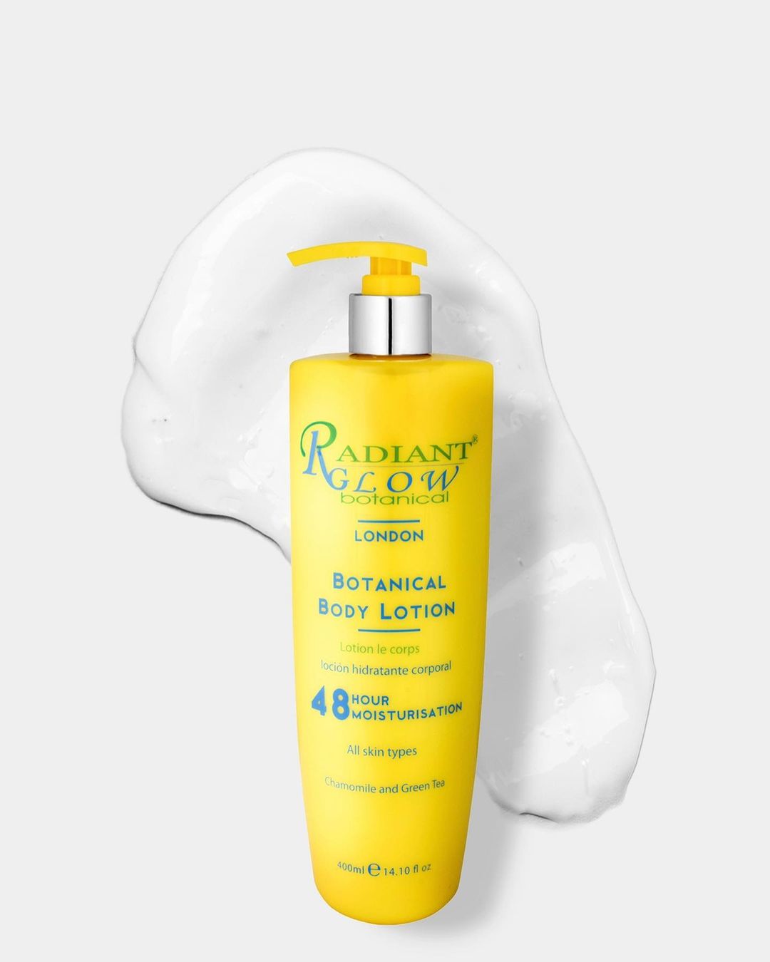 RADIANT GLOW BOTANICAL 48 HOUR BODY LOTION 400ML