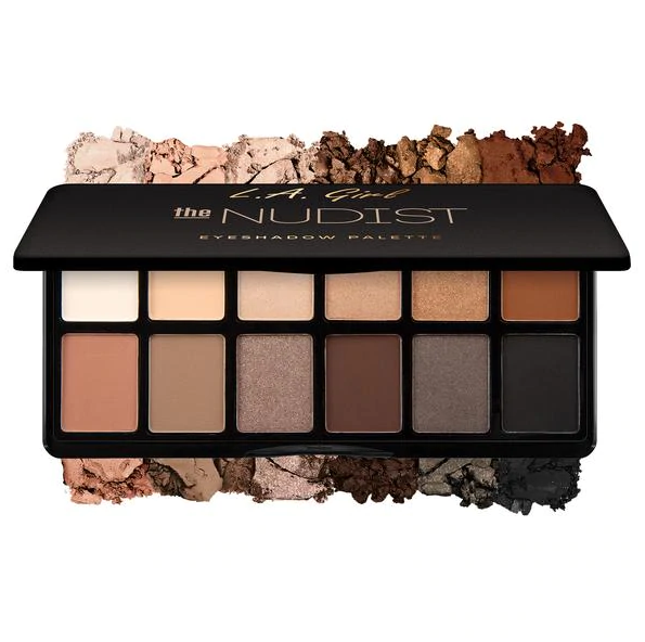 L.A. GIRL Palette de fards à paupières Fanatic - THE NUDIST