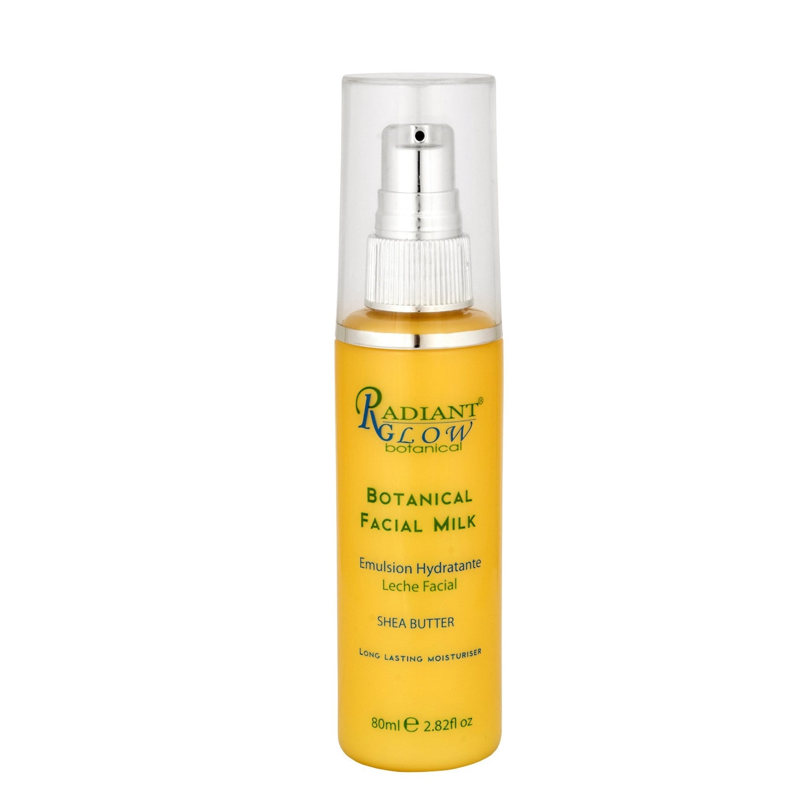 Radiant glow FACIAL MILK 80ML. Restore smoothness, suppleness.