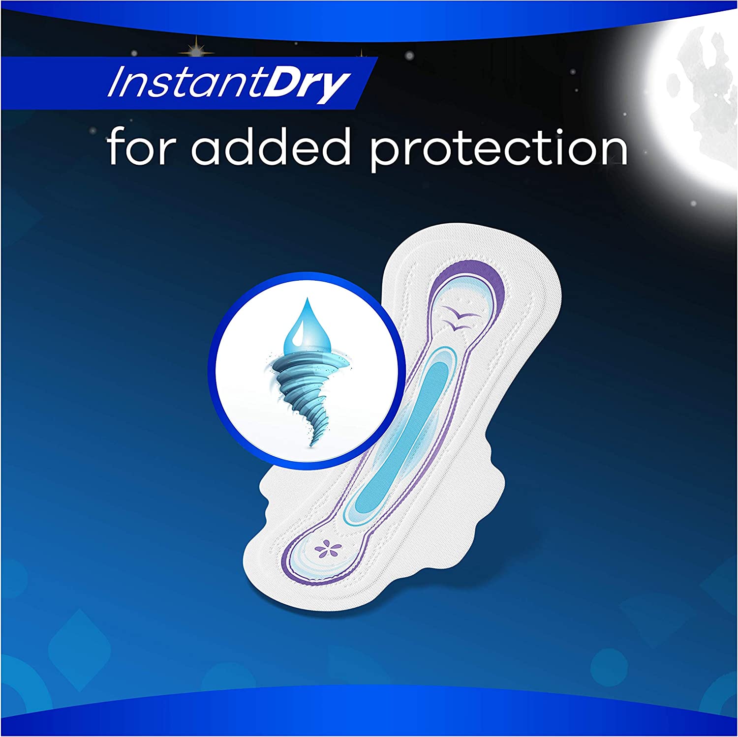 Serviette Hygiénique ALWAYS Ultra mince avec Ailettes, Protection maximale  Nuit