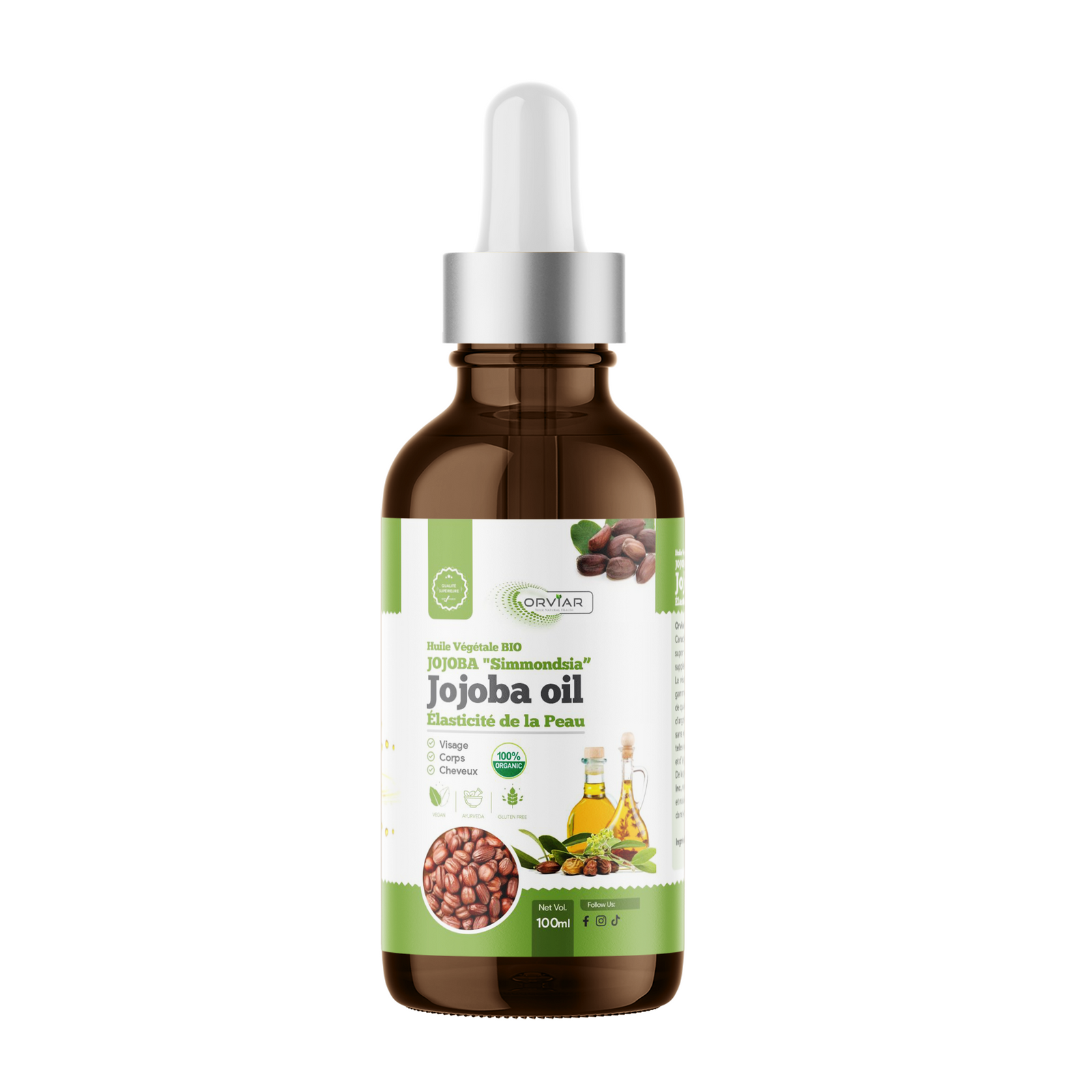 Huile Végétale de Jojoba Bio - régule les sécrétions de sébum.