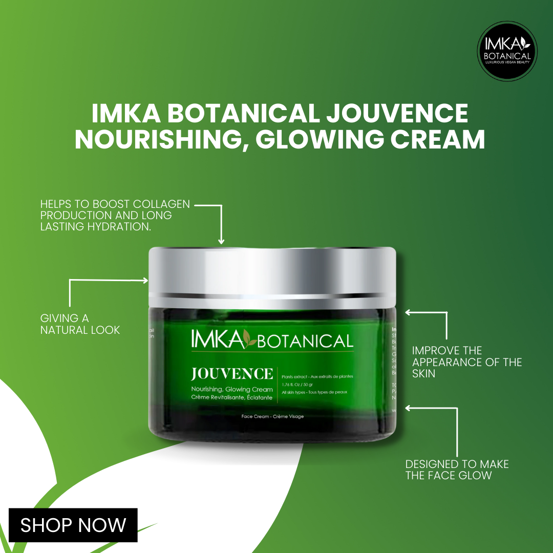 IMKA Botanical CREME VISAGE  JOUVENCE Anti-Âge &  Éclat de beauté 50g