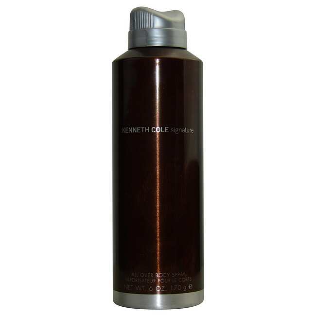 Brume parfumée Kenneth Cole Signature Vaporisateur pour le corps pour hommes 6 oz (170 ml)