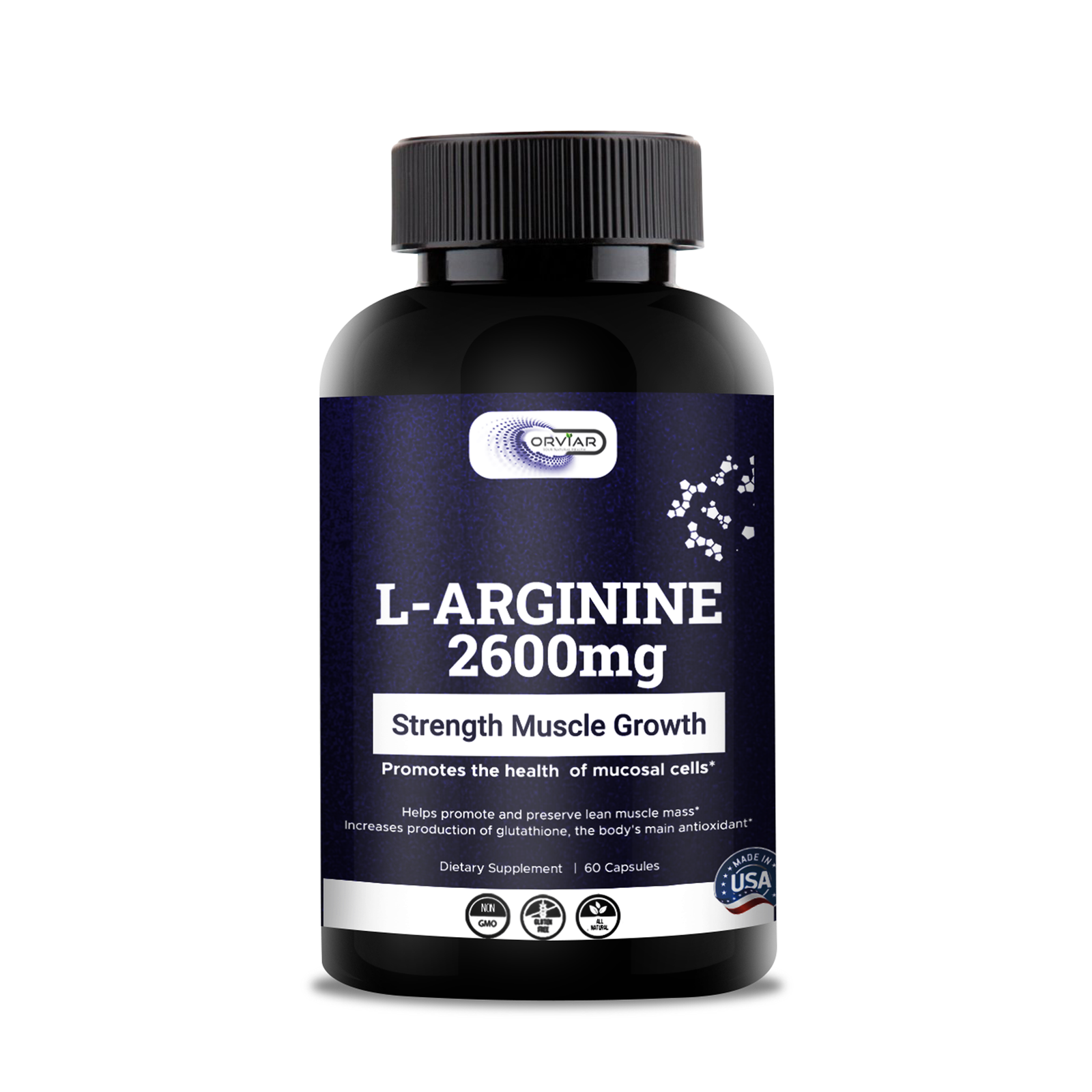 Complement alimentaire L-arginine  2600 mg