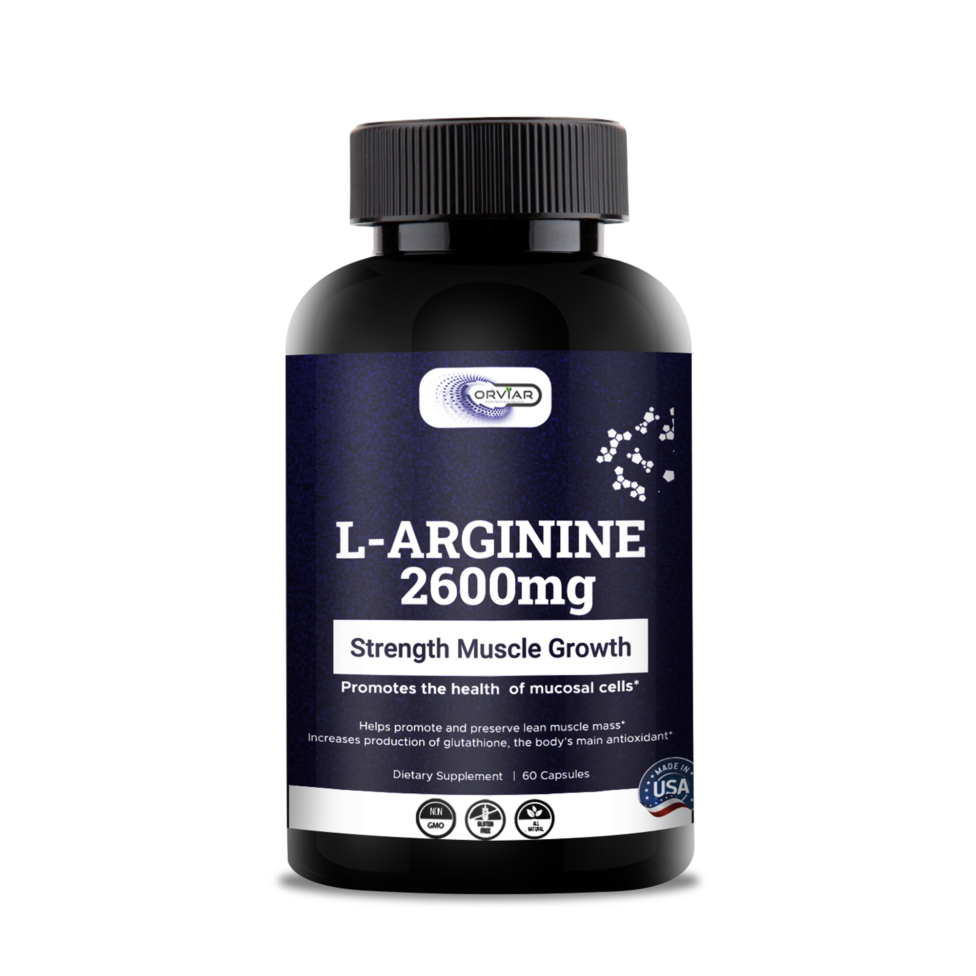 L-arginine  2600 mg