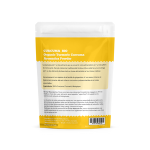 Poudre de Curcuma BIO, Organic Turmeric Aromatica - 250 gr