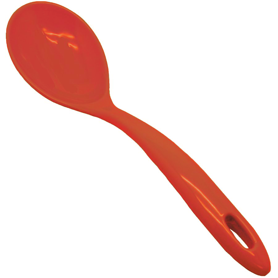 Cuillère en mélamine, Rouge, 12 po