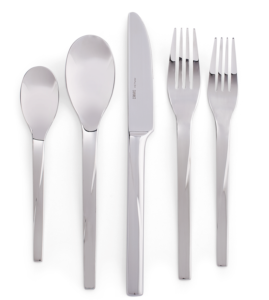 Cuillère à soupe en inox - Canvas Wilmont 20 pièces