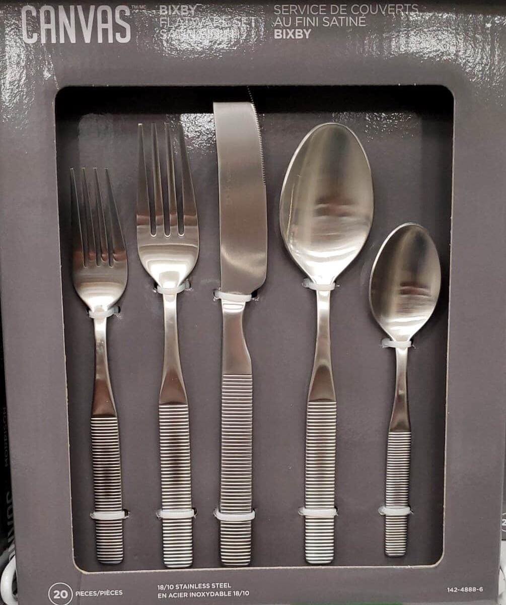 Cuillère à soupe en inox - Canvas Bixby 20 pièces